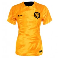 Camiseta Países Bajos Primera Equipación Replica Mundial 2022 para mujer mangas cortas